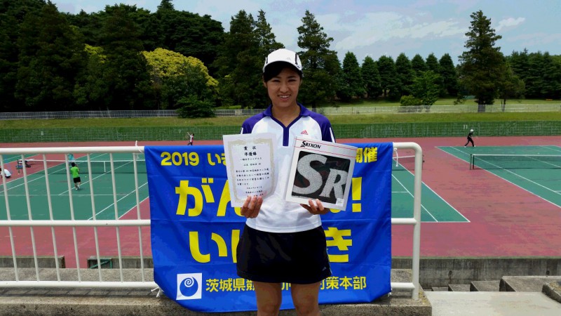 女子準優勝　山本選手